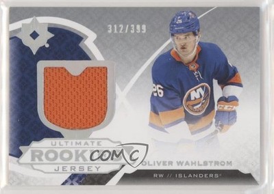 2019 Ultimate Collection Rookies Jerseys 312/399 Oliver Wahlstrom Rookie RC 0lb7