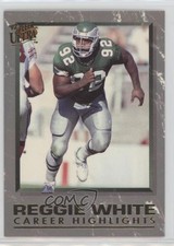 1992 Fleer Ultra Career Highlights Reggie White Reggie White #6 HOF 2h0