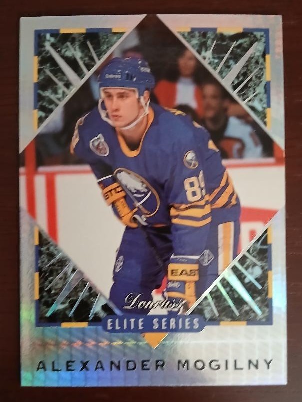 1993-94 Donruss Elite Series Alexander Mogilny Buffalo Sabres x/10000