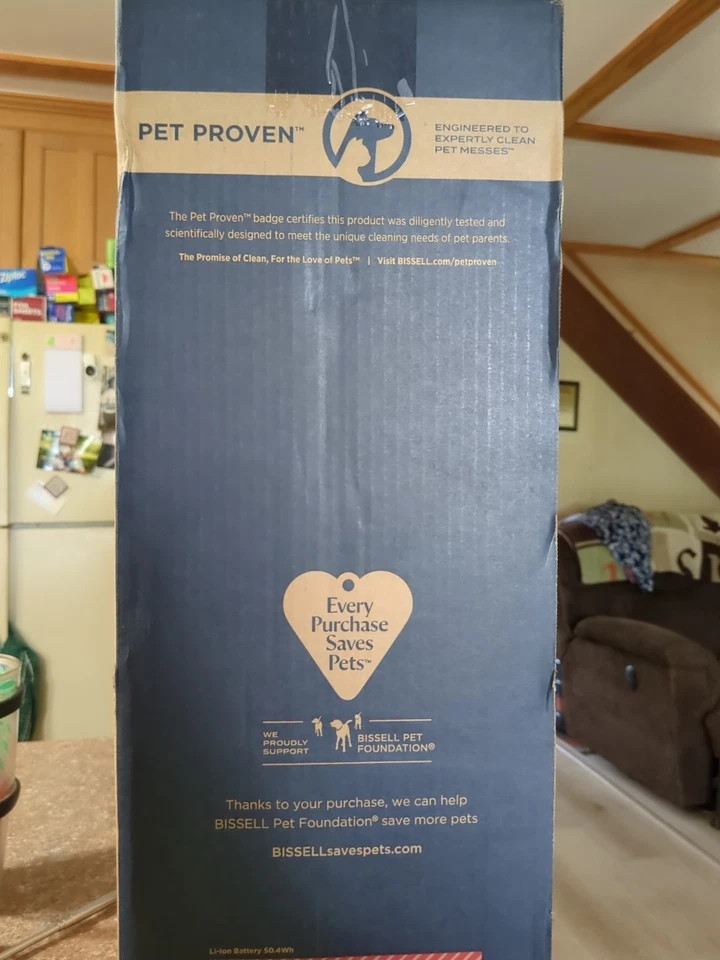 NEW Bissell PowerClean FurFinder Cordless Vacuum with Tangle-Free Brush Roll  - Image 3 of 4