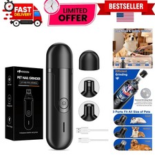 Safe Electric Dog Nail Grinder - Quiet Trimmers for Small, Medium  Large Pets