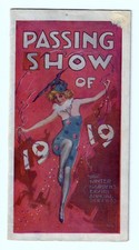 1919 The Passing Show program, womens fashion...