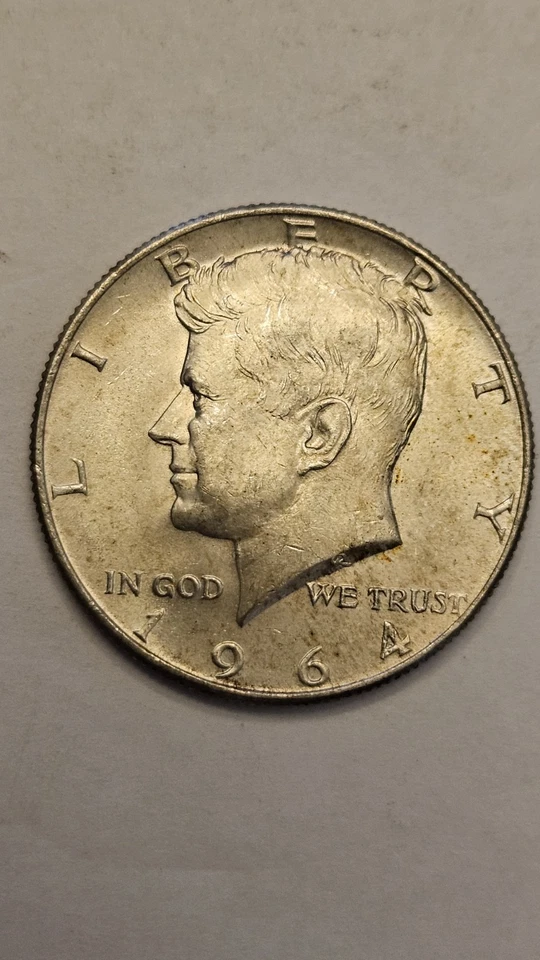 1964 & 1964-D KENNEDY SILVER HALF DOLLAR Set 2 - Image 3 of 4