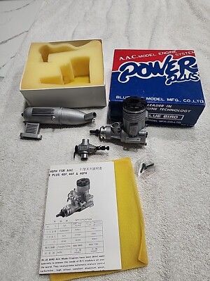 Blue Bird AAC Model Airplane Engine Power Plus .45 Engine FSR