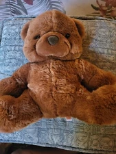 Vintage Animal Fair Teddy Bear Brown Stuffed Animal Super Cute!