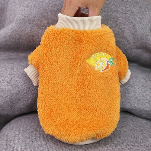 Warm Winter Dog Clothes Soft Fleece Jacket Pet Coat Sweater Puppy Cat Jumper - Picture 13 of 25