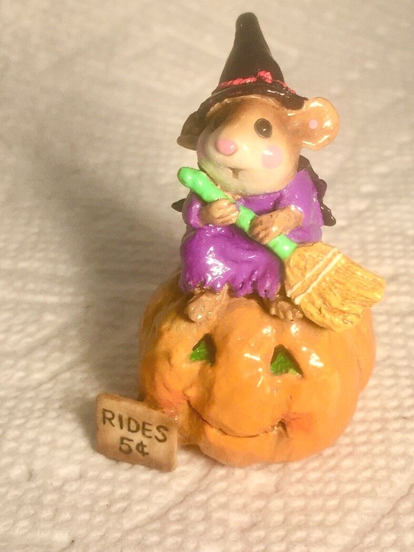 WEE FOREST FOLK BROOM SERVICE PURPLE NEW  MINT WITH BOX