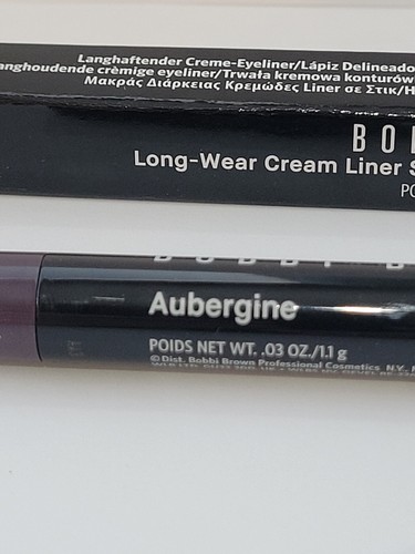 BOBBI BROWN Long-Wear Cream Liner Stick *AUBERGINE MATTE*/ .03 oz / New in box - Picture 4 of 6