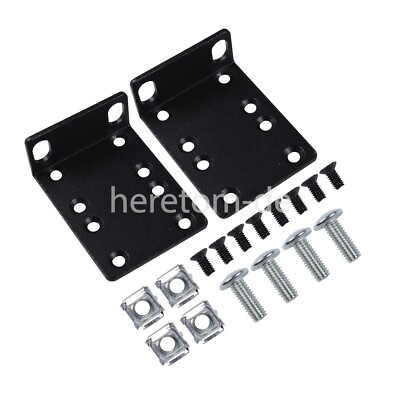 Neu NetworkTigers Rack Mount Bracket Kit Ears - Cisco SF500 SG500 SG500X Switch