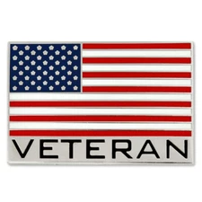 PinMart's Bold Veteran American Flag Jewelry Lapel Pin