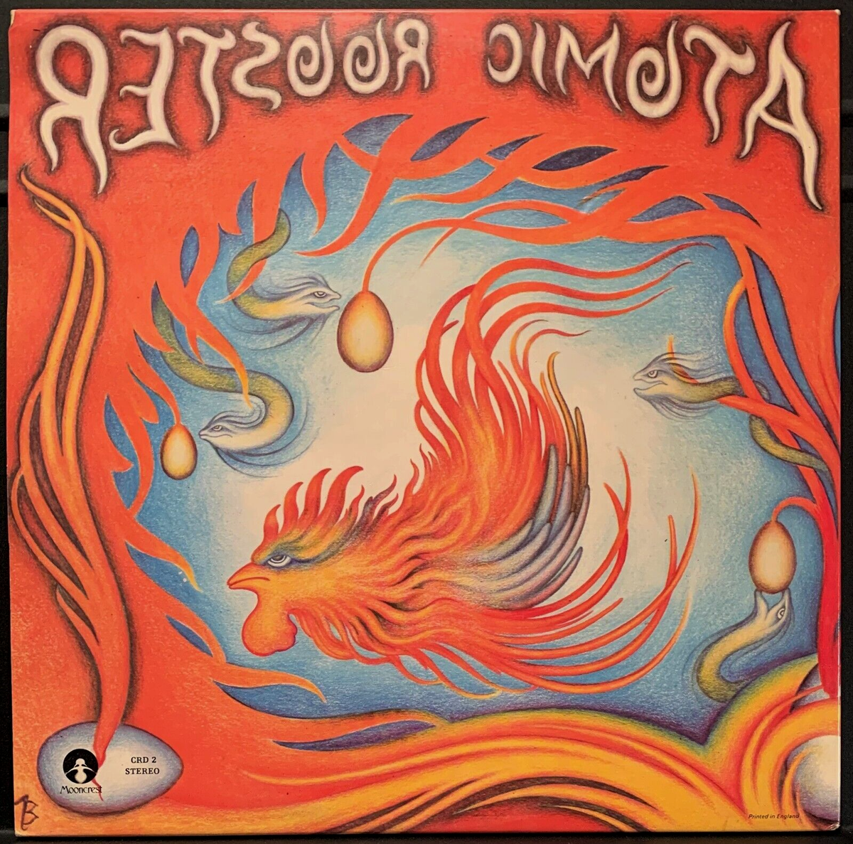 2LP Atomic Rooster Home To Roost UK 1977 Mooncrest Compilation 2LP