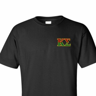 Kappa Sigma Standard Black T-Shirt - Most Wanted Man - FREE
