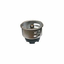 Lasco Chrome Plated Sink Cup Strainer, Fits 2-1/2", 03-1103