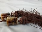 Nice vintage Chinese / Tibetan ceramic amulet — photo 3