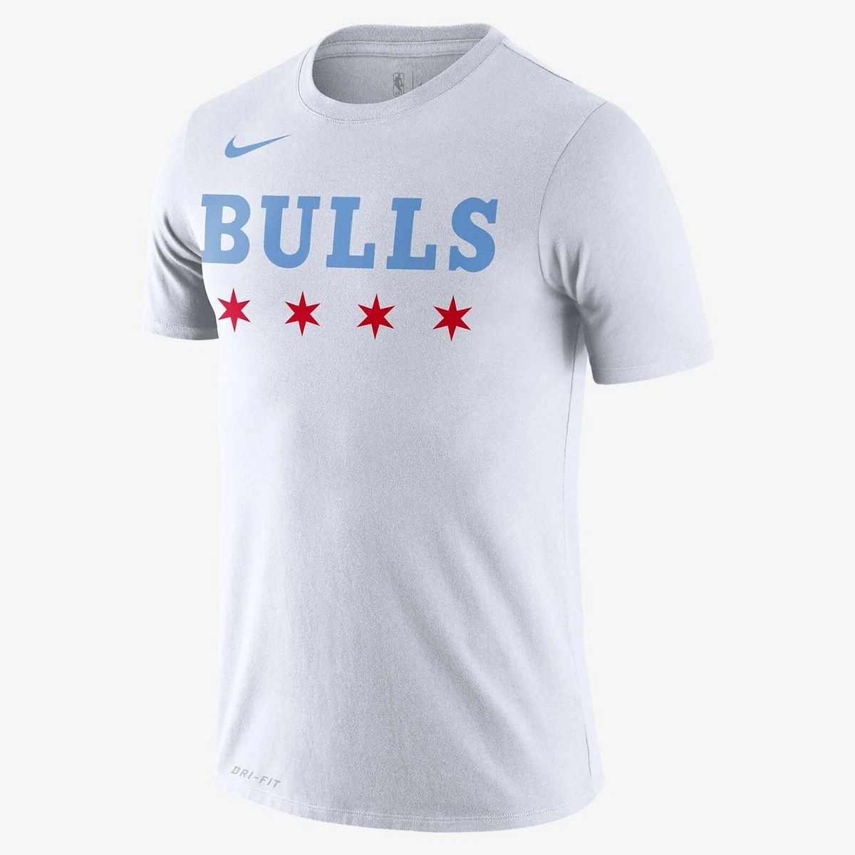 Chicago Bulls City Edition Men's Nike NBA Logo T-Shirt