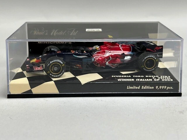 1:43 MINICHAMPS 400080115 Scuderia Toro Rosso STR3 ITALIAN GP 2008 #15 S.Vettel - Image 4 of 4