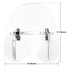 Clear Windscreen Windshield Fit For Harley Da...