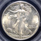 1944 WALKING LIBERTY HALF DOLLAR PCGS MS 63 LUSTROUS WHITE WITH NICE MINT BLOOM