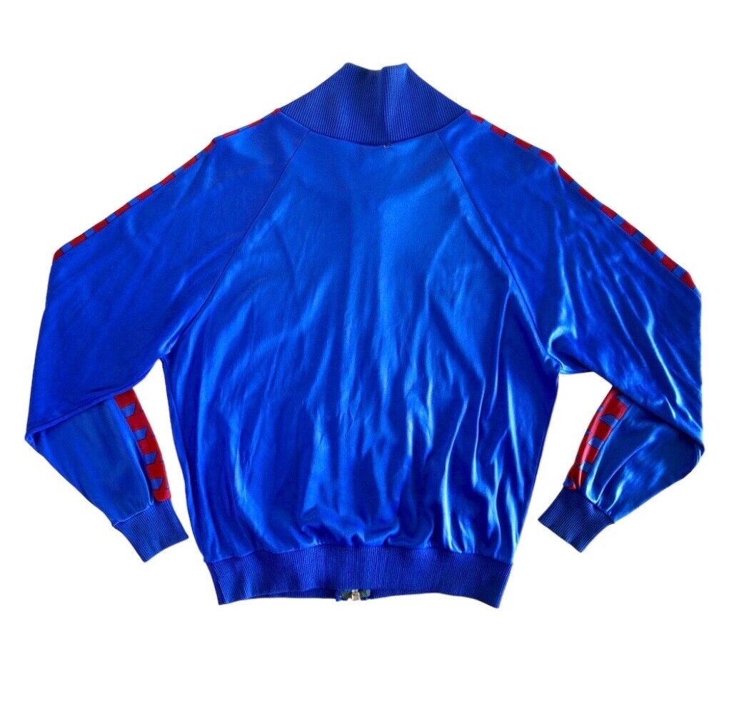 BARCELONA FC 80s 1984/89 Meyba Full Zip Football Jacket XS BARCELONA FC 80s 1984/89 Meyba Full Zip Football Jacket XS