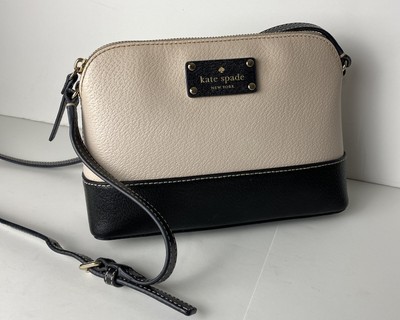 crossbody kate new triangle black