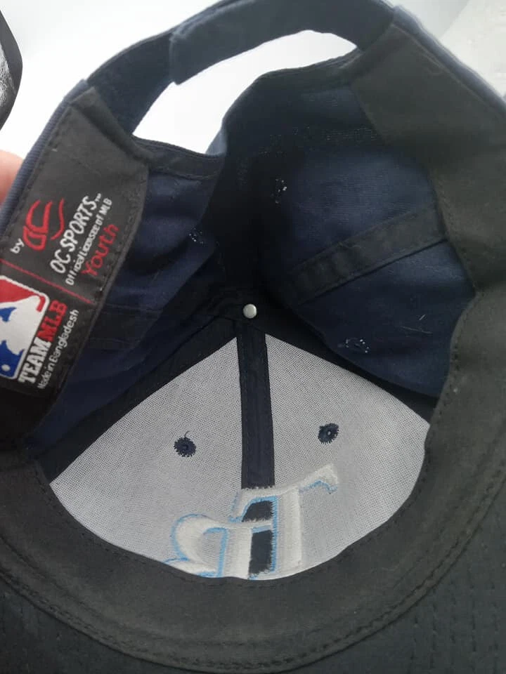 Gorra Tampa Bay Rays Correa Trasera Azul MLB Equipo de Béisbol MLB Juvenil Foto 2 de 4