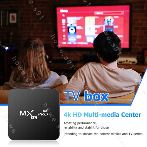 MXQ Pro TV Box Set 4K HD 64bit Android 11 Quad Core Smart Media Player 8G/16G - Picture 6 of 10