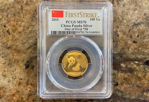 Photo of a 2015 Chinese Gold Panda 1/4 oz from an eBay listing that sold on Jun 3, 2026