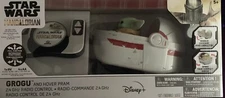 STAR WARS THE MANDALORIAN, GROGU AND HOVER PRAM, BABY YODA, RADIO CONTROL