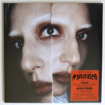 LADY GAGA * MAYHEM * EXCLUSIVE LIMITED ALTERNATE ART 180gm BLACK