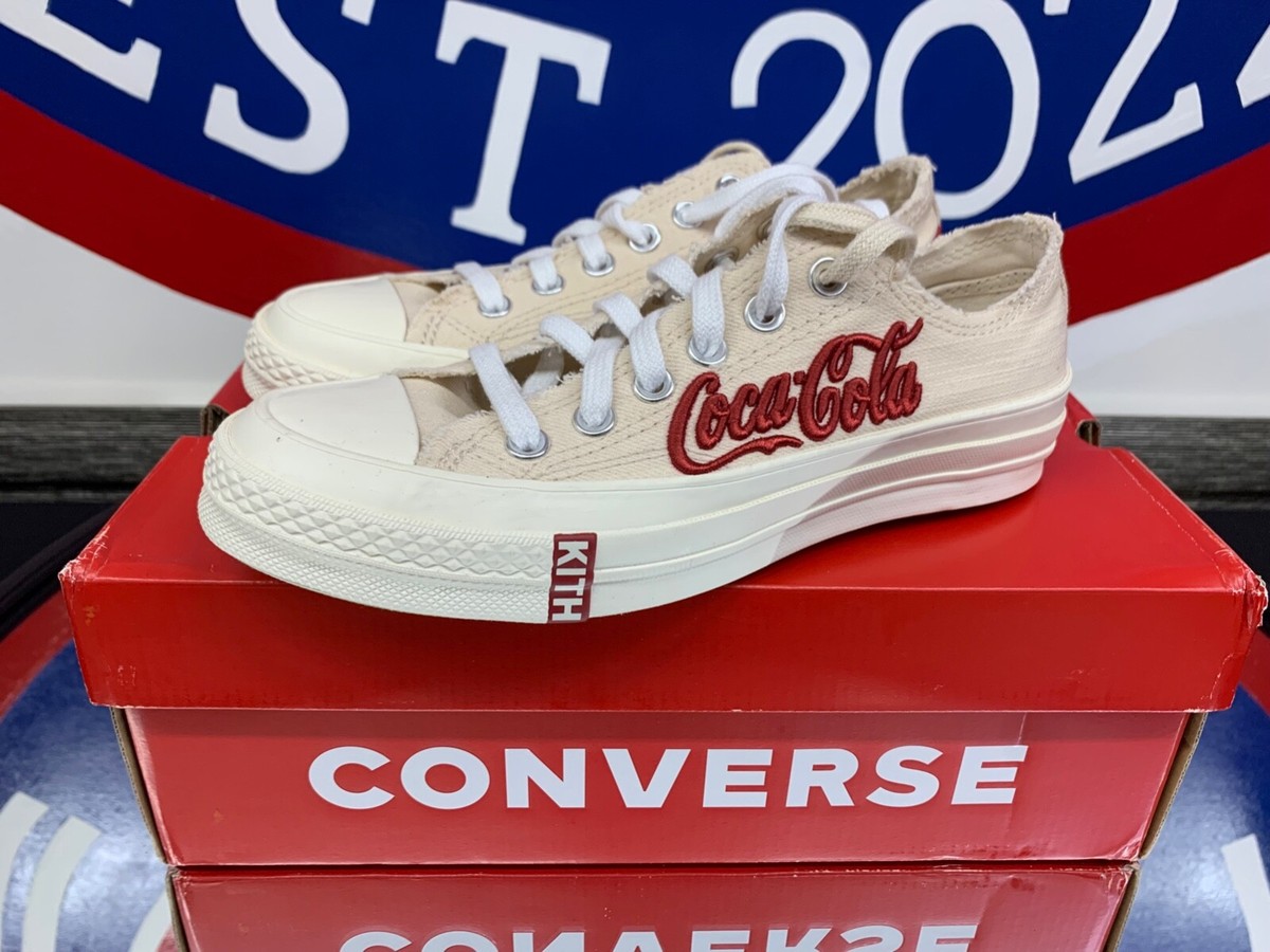 コンバース　チャックテイラー　coca cola × KITH Kith Coca-Cola Converse Chuck 70 Hi Denim Friends & Family