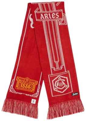 Arsenal x Aries Logo Column Scarf Red Black Limited Edition