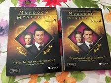 Murdoch Mysteries: Season 4 DVD Set- VG - Ships Fast Same Day