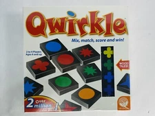 New! QUIRKLE Game Mix Match Wooden Tile Strategy Board Game MindWare