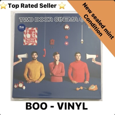 Two Door Cinema Club - Fehlalarm blau Vinyl LP signiert & versiegelt neu neuwertig