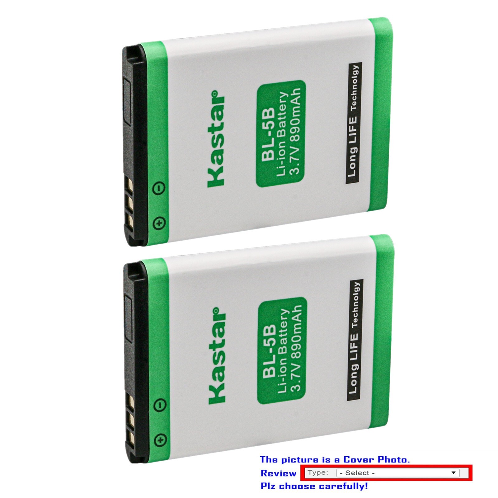 Kastar Battery Replace for Tecsun X3 FM RADIO WITH MP3, A3 F