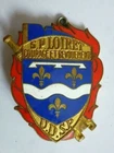 Enameled metal badge Firefighters DDSP du Loiret