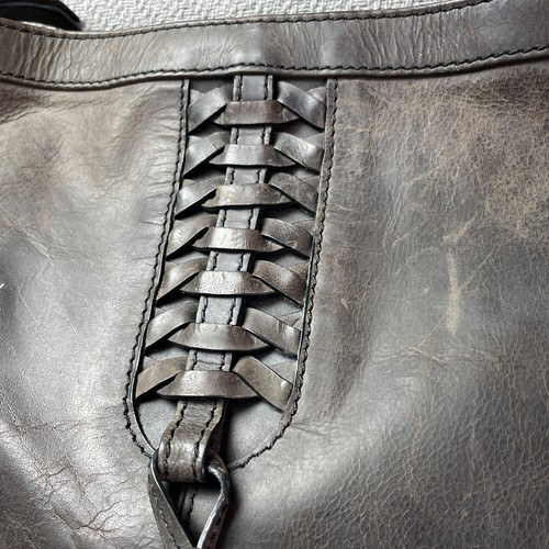 Born Leather Bag Brown Distressed Handbag Purse Tote Western Ranch Saddle - Picture 7 of 21