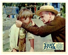 Toby Tyler Ten Weeks With Circus Original Lobby Card 1960 Kevin Corcoran Disney