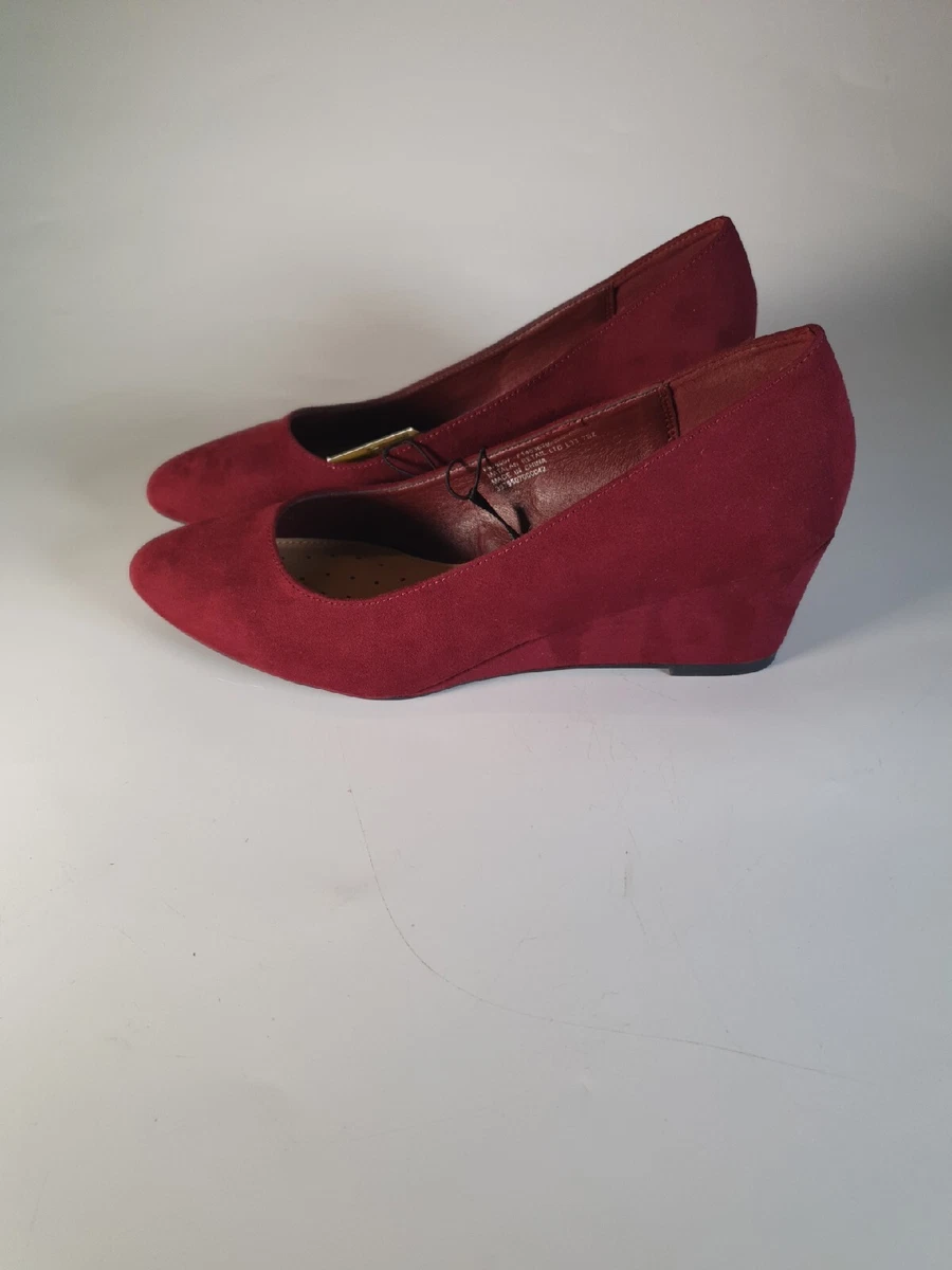 New look red shoes size 6 clearance