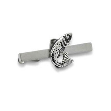 Fish Tie Bar by Onyx-Art London ONYX_TB06 - Picture 1 of 1