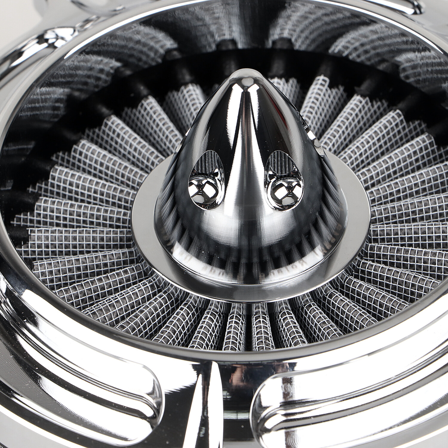 Air Cleaner Grey Intake Filter Kit For Harley Road King Softail Custom FLHRS US