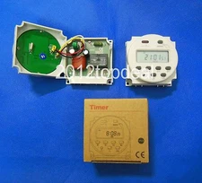 DC 12V Digital LCD Power Programmable Timer Time switch Relay 16A