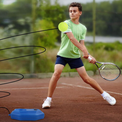 Solo Tennistrainer Rebound Ball mit 6 Bällen für Selbsttennistraining Anfänger - Bild 12 von 12