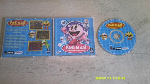 PAC-MAN : ADVENTURES IN TIME - 2000 PACMAN PC GAME - ORIGINAL JEWEL CASE EDITION - Picture 1 of 3