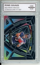 2024 PANINI OBSIDIAN #9 ROME ODUNZE VITREOUS CASE HIT