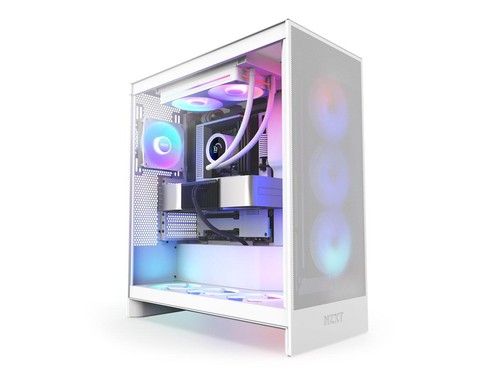 CHŁODNICA CIECZY NZXT KRAKEN PLUS RGB 240 MM BIAŁA AIO Z RDZENIEM LCD 1,54" i RGB - Zdjęcie 4 z 5
