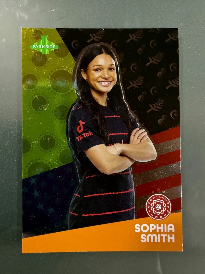 Sophia Smith 2023 Portland Thorns #37 Parkside Vol. 2 NWSL Card Oceania - Image 3 of 4