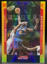 2004-05 Bowman Draft Chrome GOLD Refractor Tim Thomas 36/50 NM 55 NY Knicks RARE
