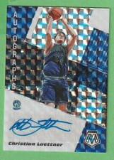 Christian Laettner - 2019/20 Panini Mosaic Prizm Silver Autograph #Wolves