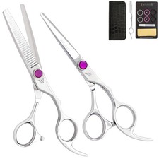 New Washi Shears Professional Silver Dragon Set In Size 5.5, 6.0 ,7.0